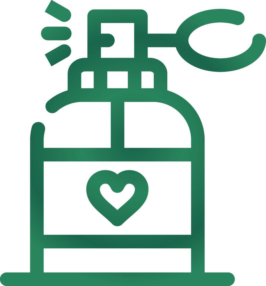Perfume Creative Icon Design vector