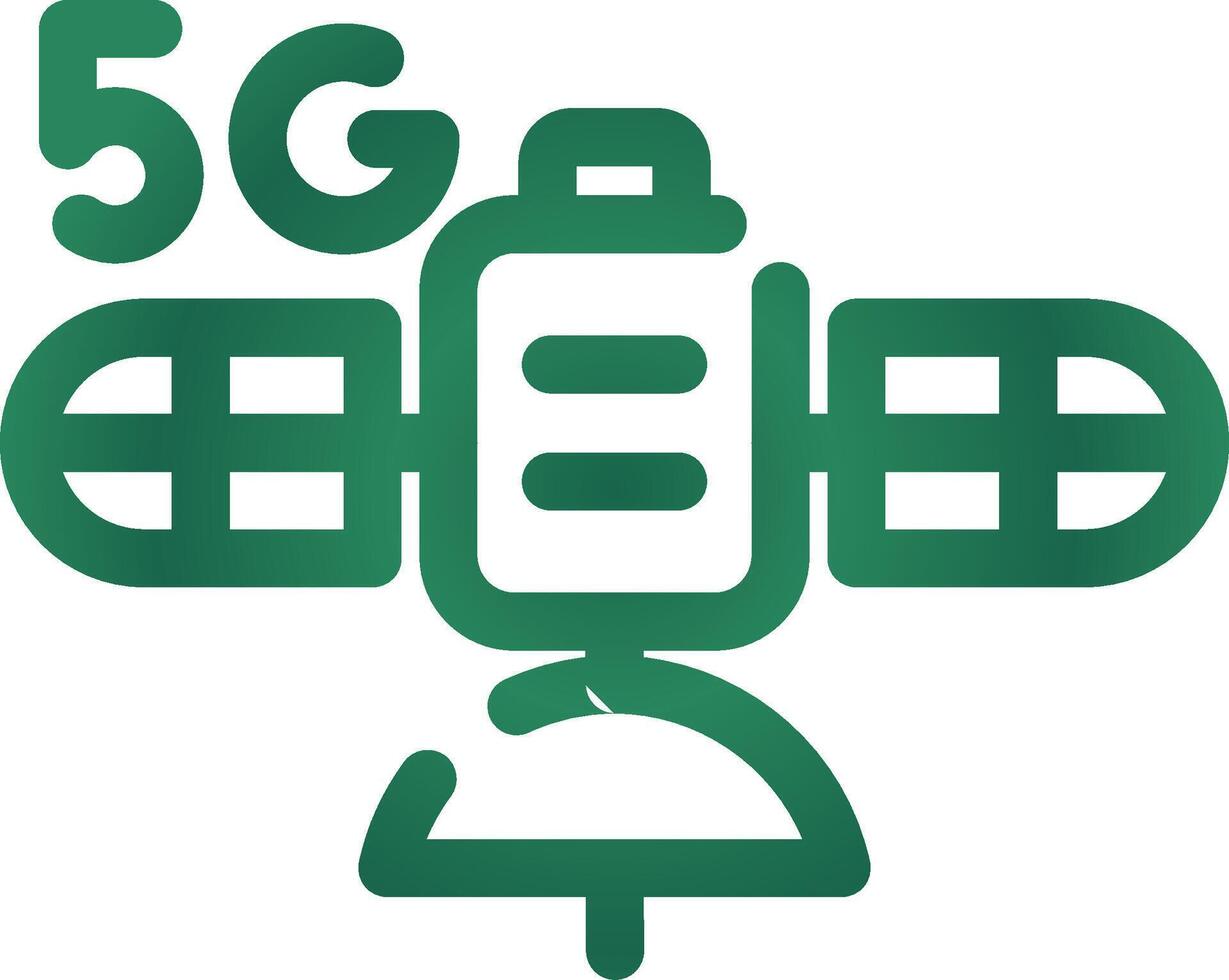 Satellite Creative Icon Design vector