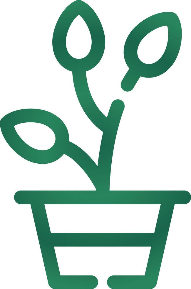 Plant Creative Icon Design vector