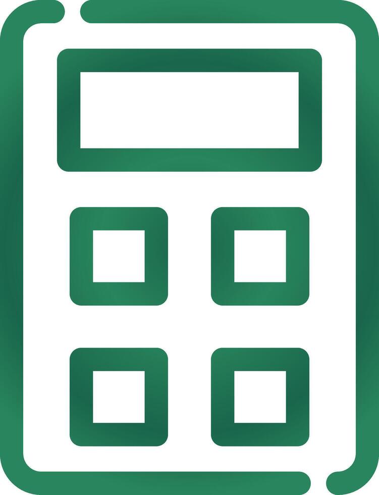 Calculator Creative Icon Design vector