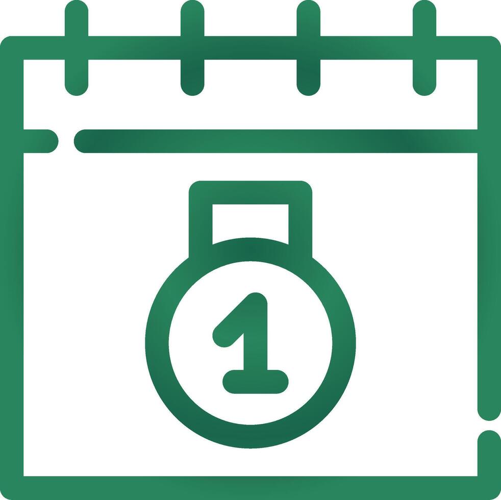 Calendar Creative Icon Design vector