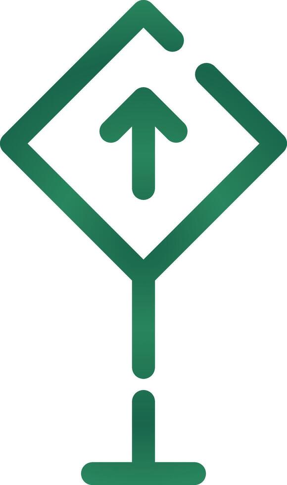 Road Sign Creative Icon Design vector