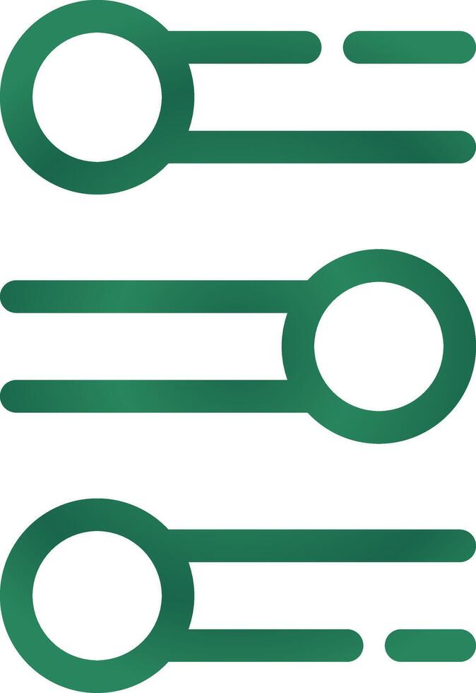 List Creative Icon Design vector