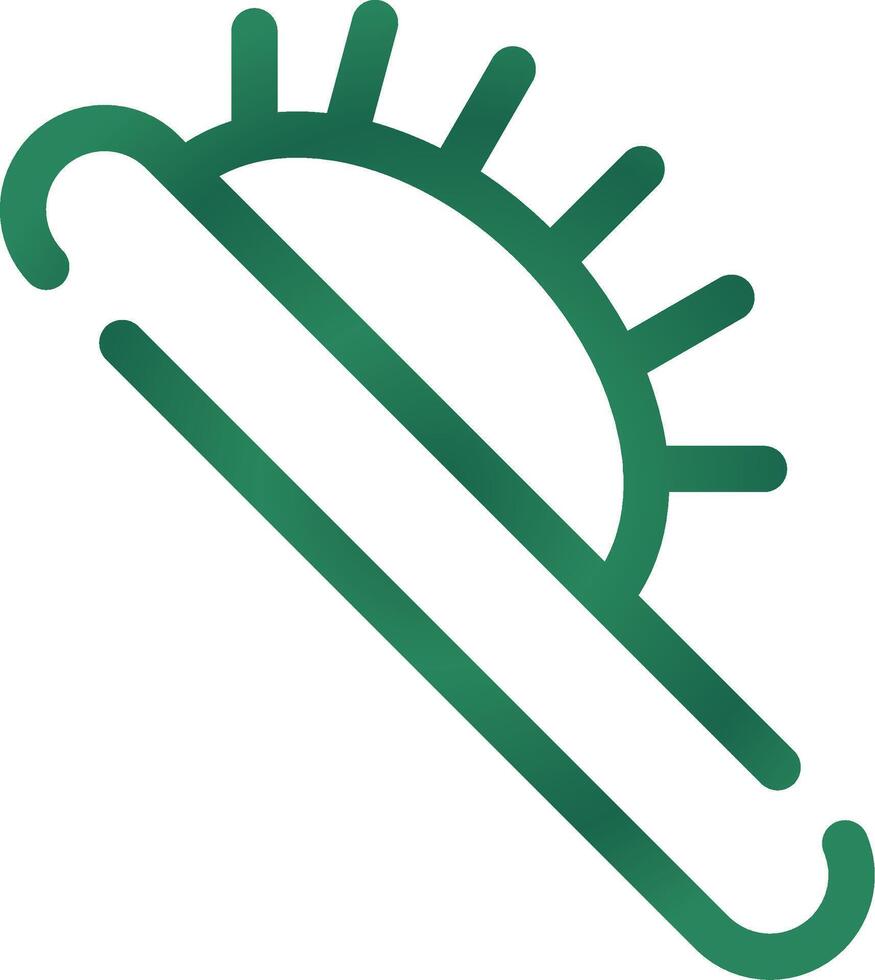 Hair Brush Creative Icon Design vector