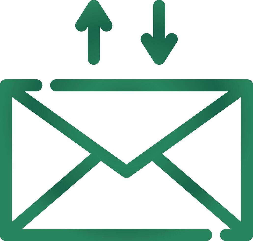 Email Creative Icon Design vector