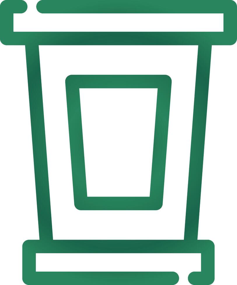 Witness Stand Creative Icon Design vector