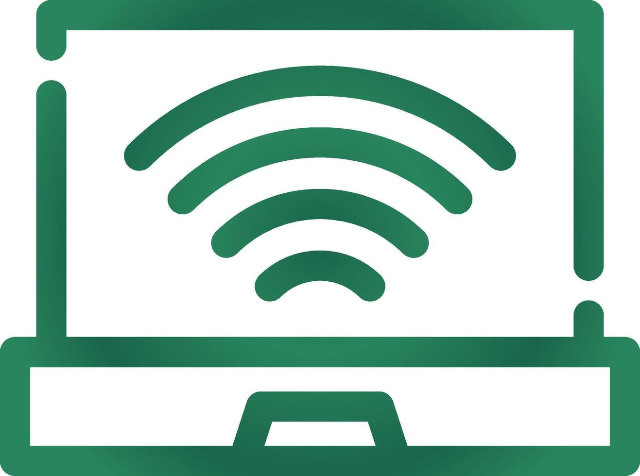 diseño de icono creativo wifi vector