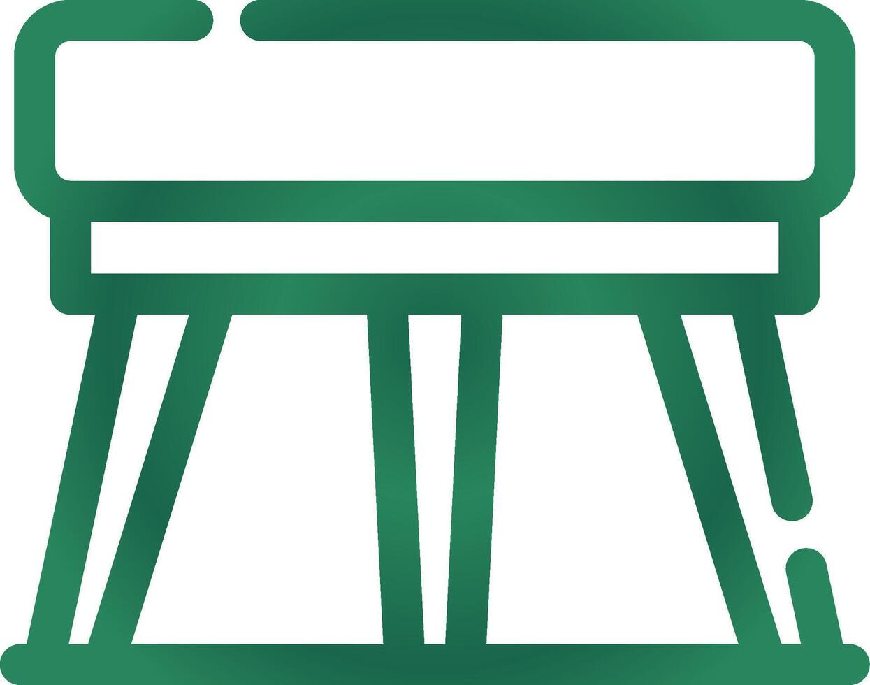 Stool Creative Icon Design vector