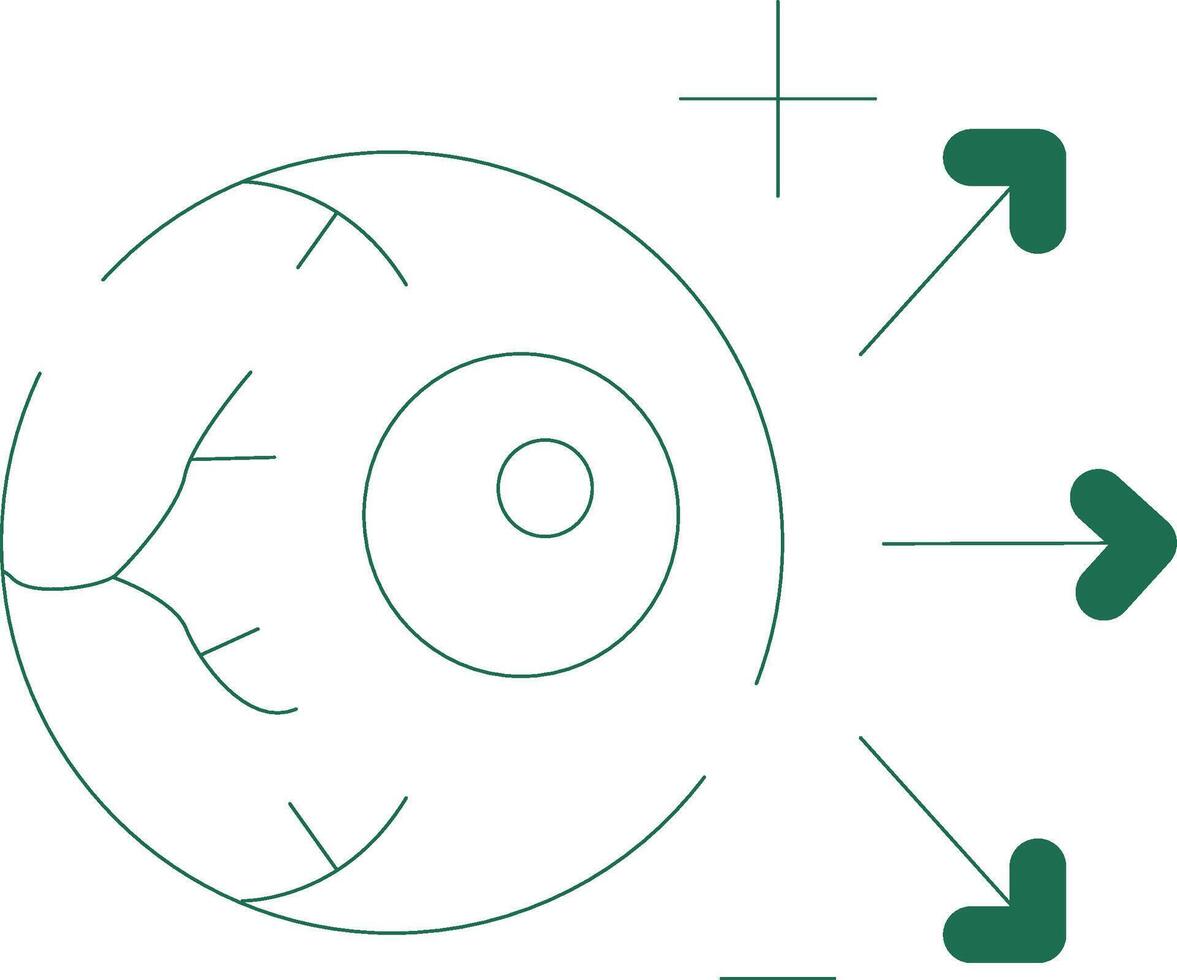 Longsighted Creative Icon Design vector