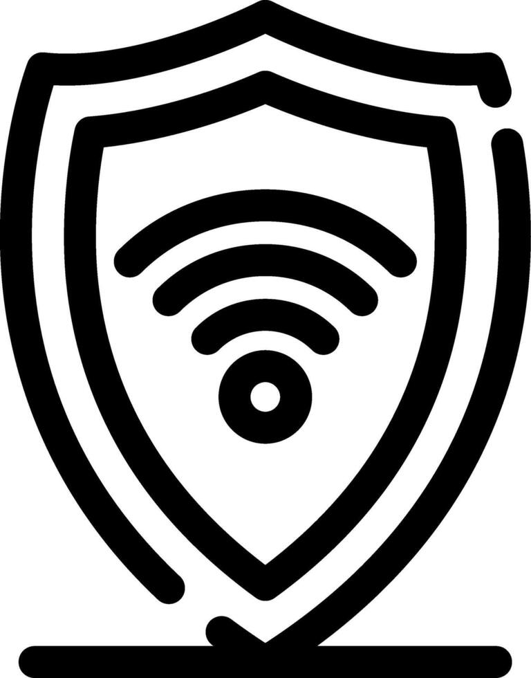 Smart Shield Creative Icon Design vector