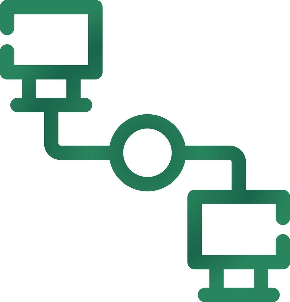 Unstructured Data Creative Icon Design vector