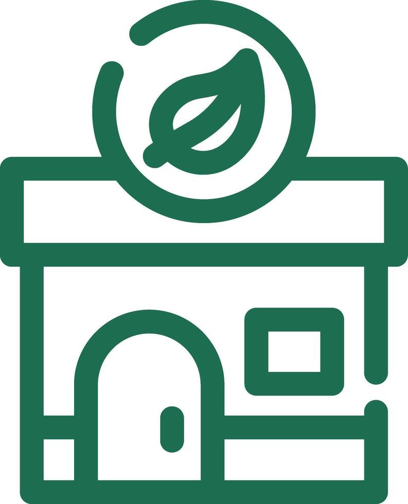 Eco House Creative Icon Design vector