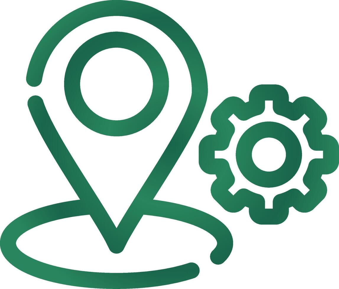 Gear Creative Icon Design vector