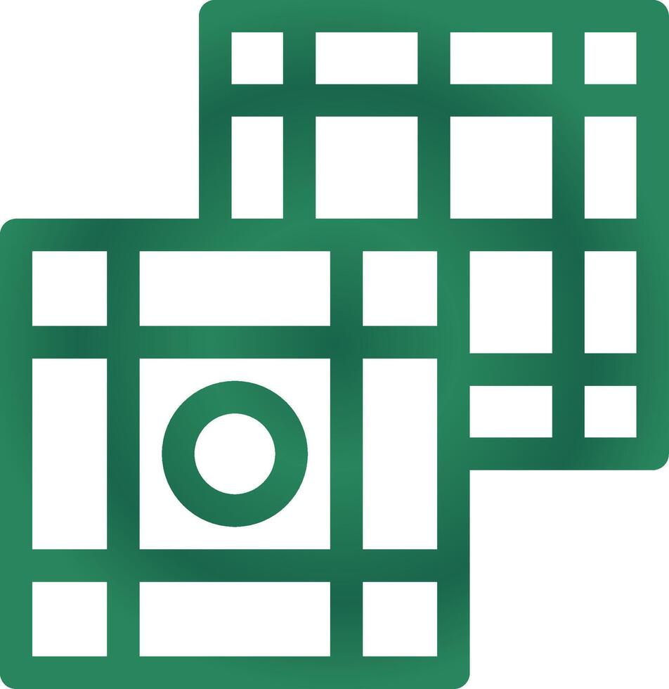 Line Gradient Circle vector