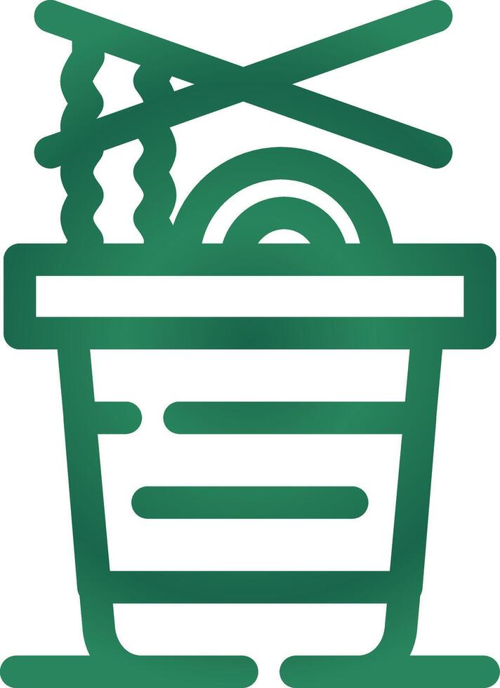 Noodles Creative Icon Design vector