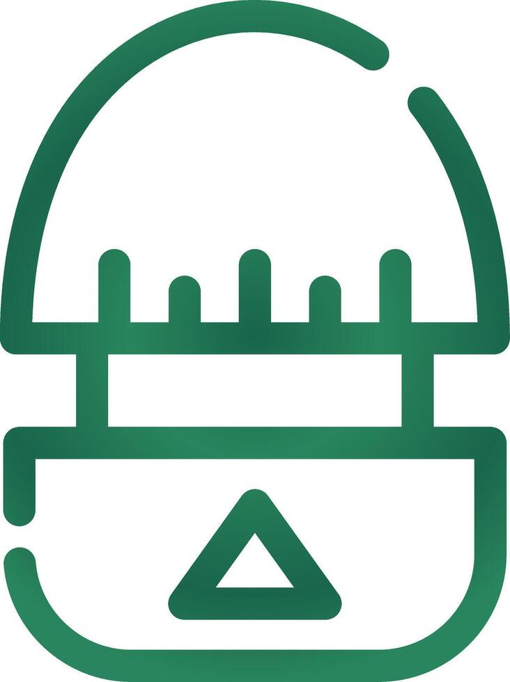 Kitchen Timer Creative Icon Design vector