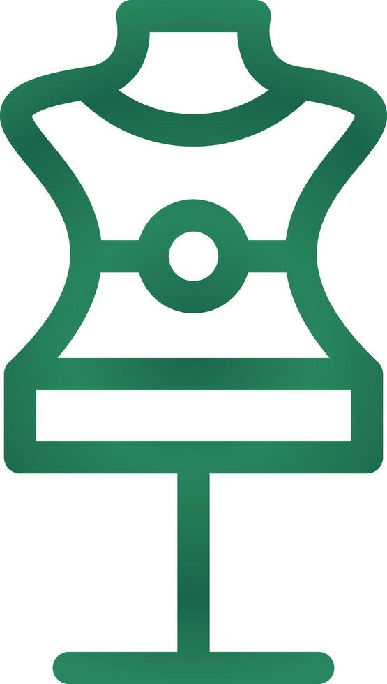 Mannequin Creative Icon Design vector