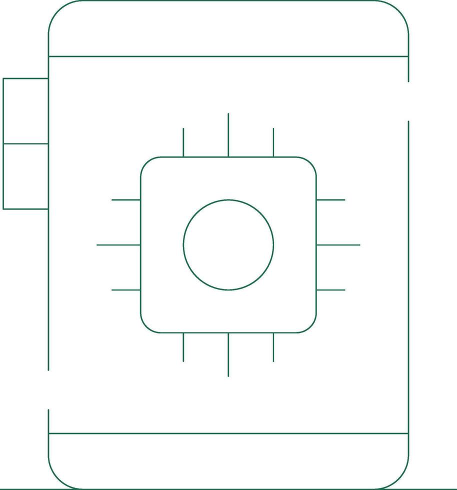 Digital Technology Creative Icon Design vector