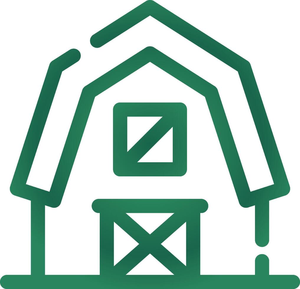 Barn Creative Icon Design vector