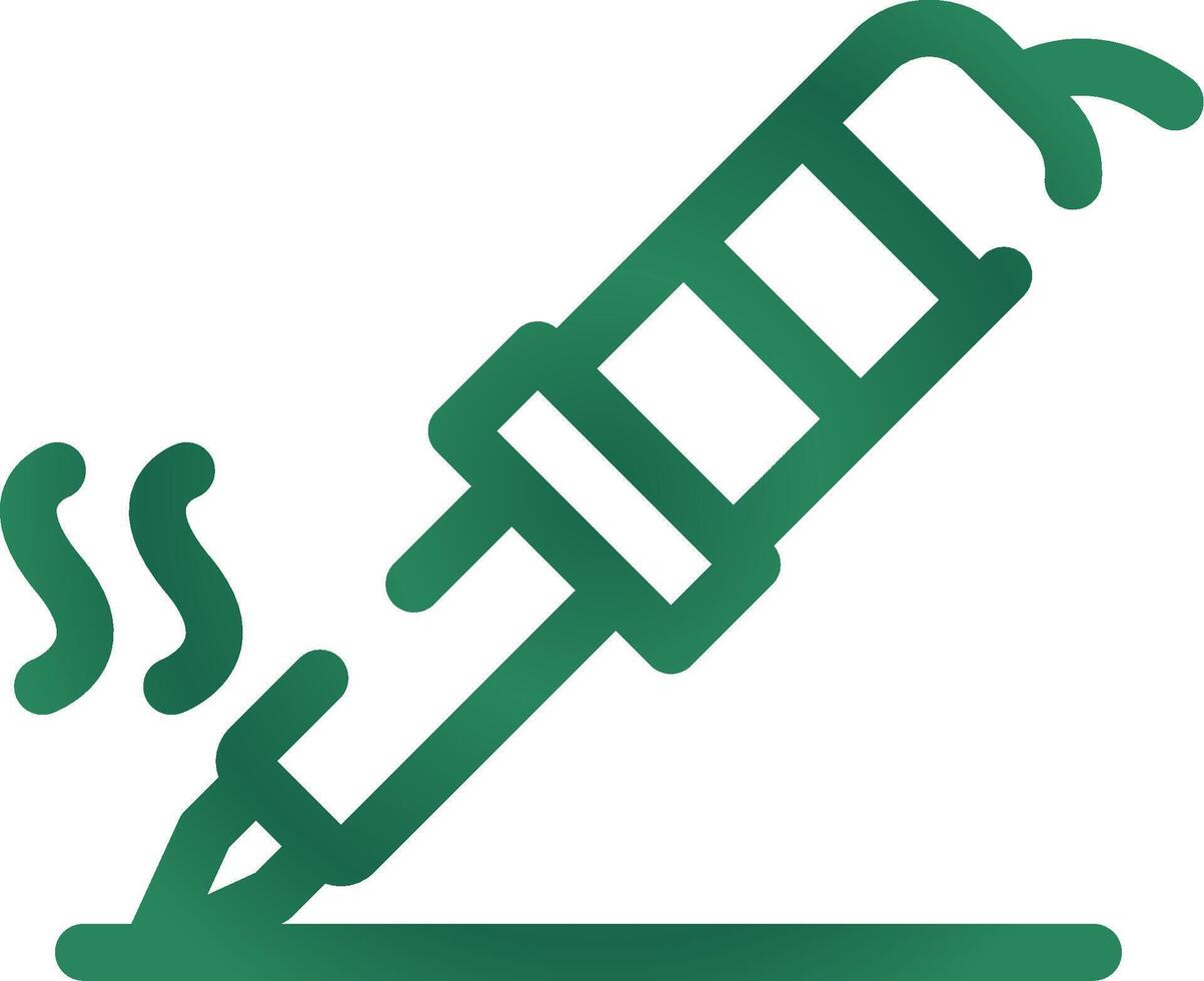 Soldering Creative Icon Design vector