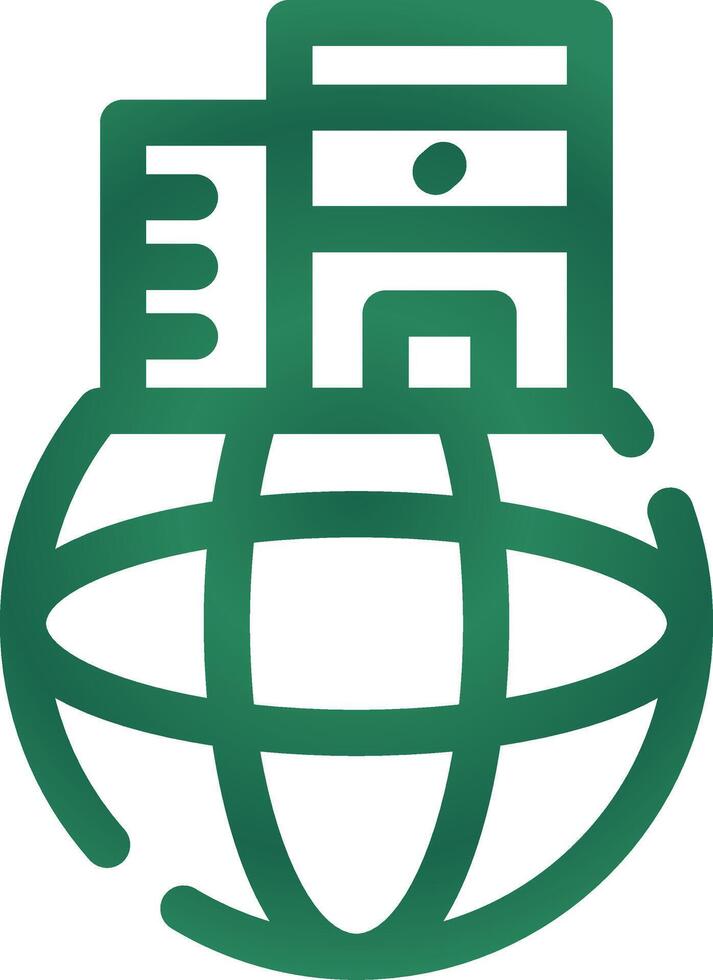 Global Marketing Creative Icon Design vector