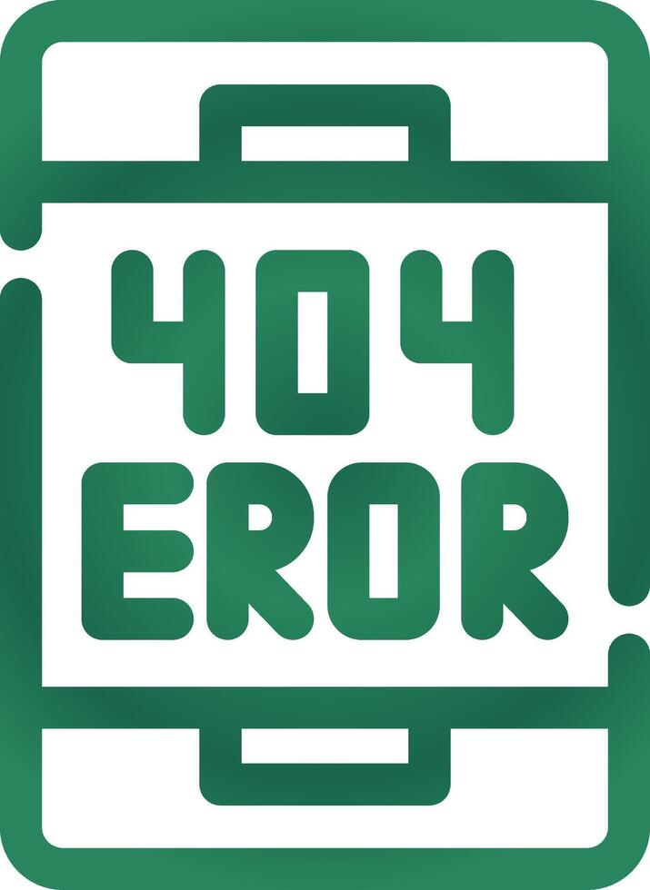 Error Creative Icon Design vector