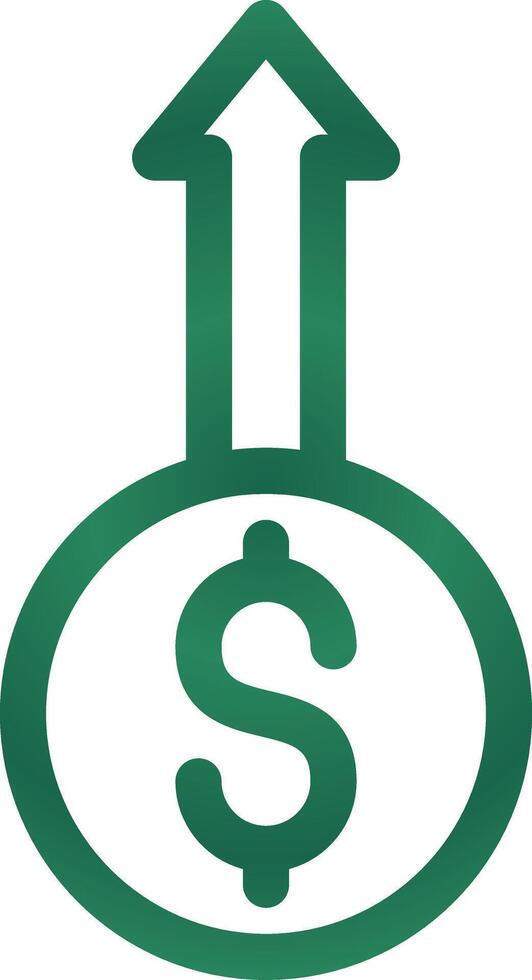 Profit Creative Icon Design vector