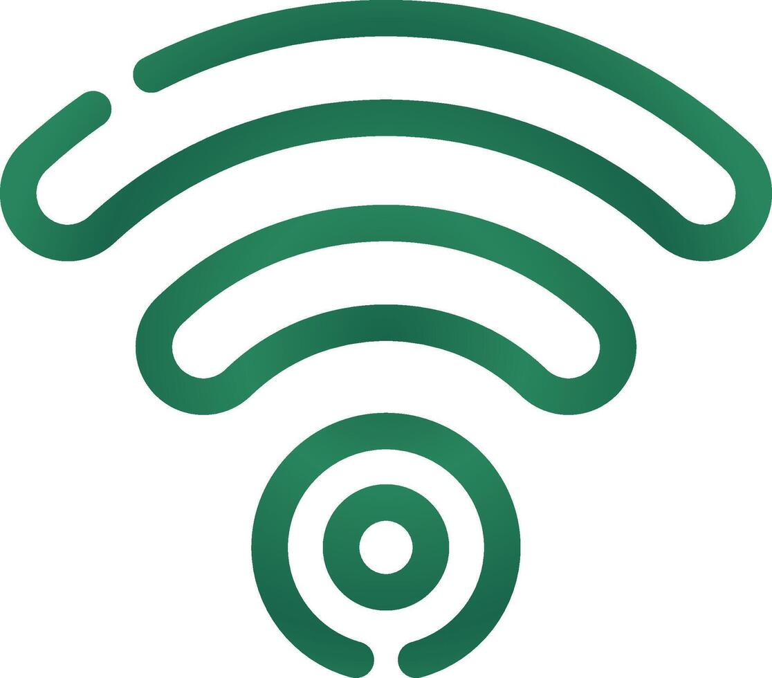 Wifi Creative Icon Design vector