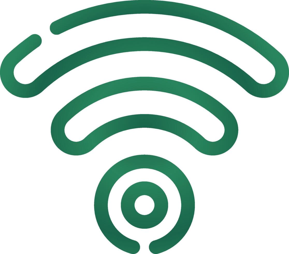 diseño de icono creativo wifi vector