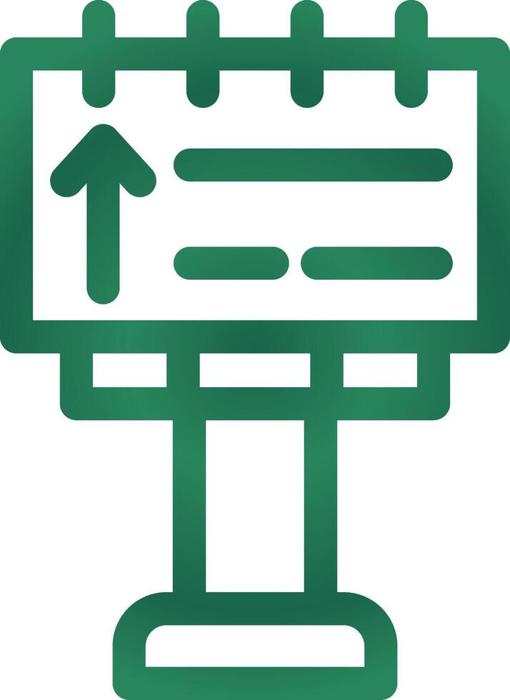 Sign board Creative Icon Design vector