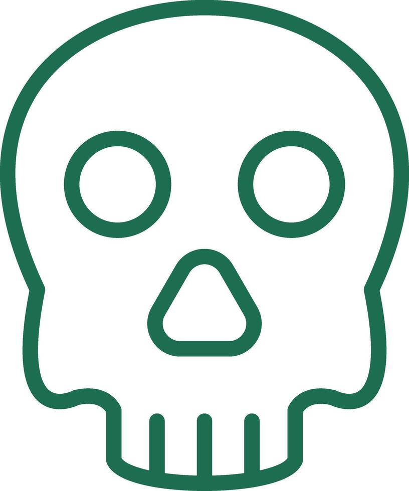 Skull Creative Icon Design vector