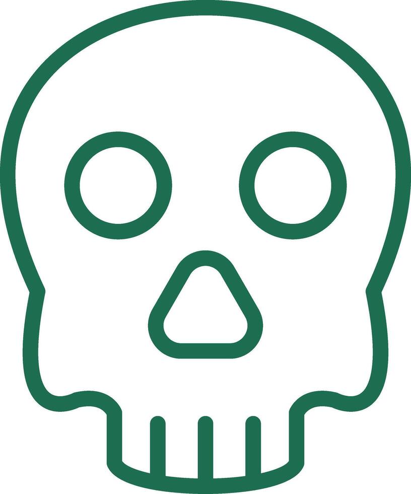 Skull Creative Icon Design vector