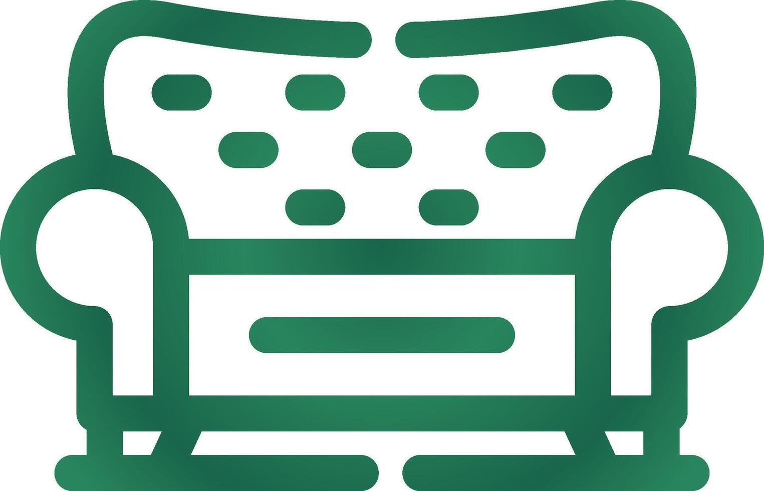 Sofa Creative Icon Design vector