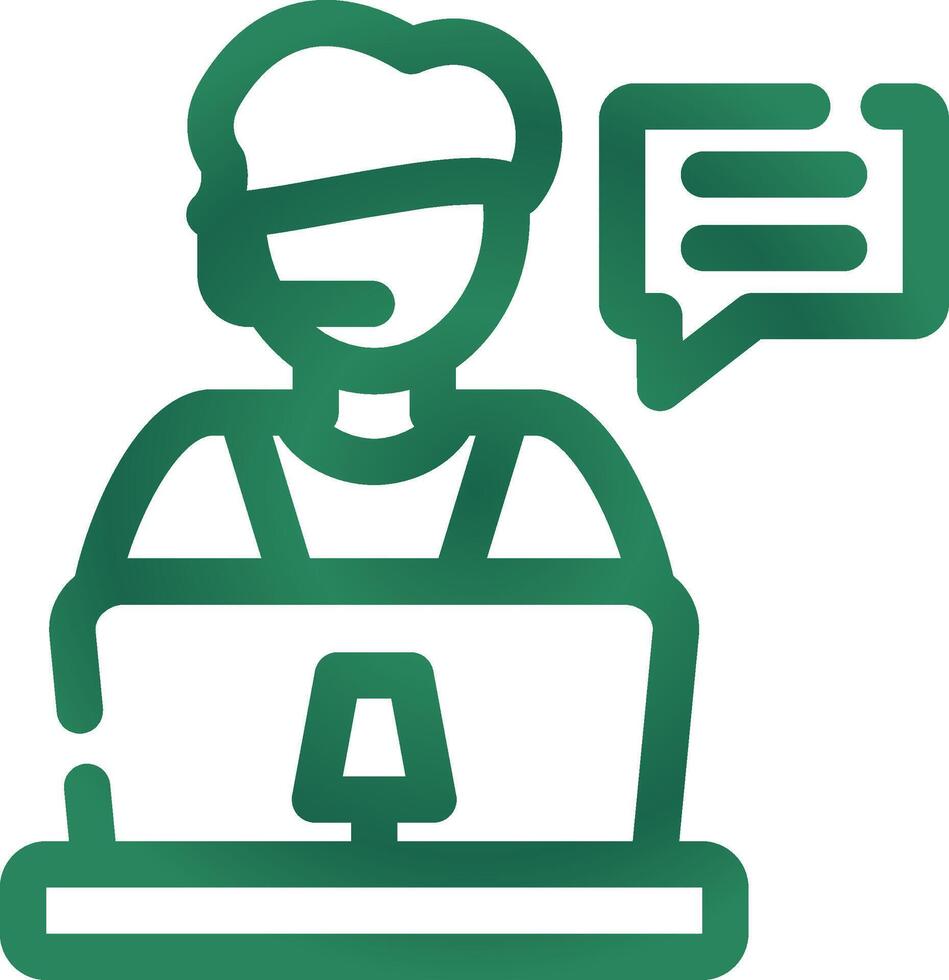 Technical Support Creative Icon Design vector