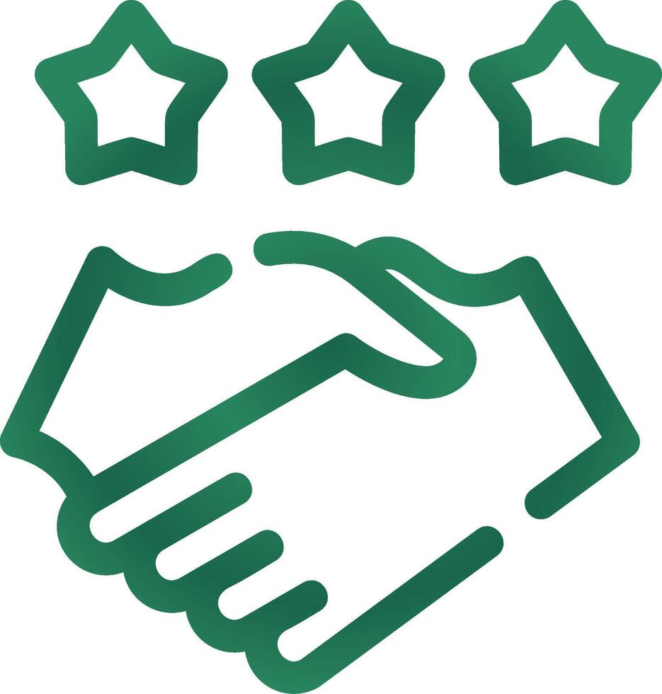 Game Handshake Creative Icon Design vector