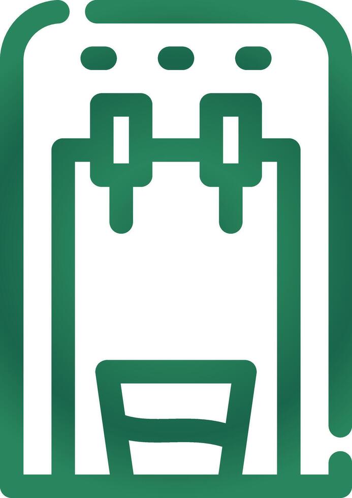 Dispenser Creative Icon Design vector