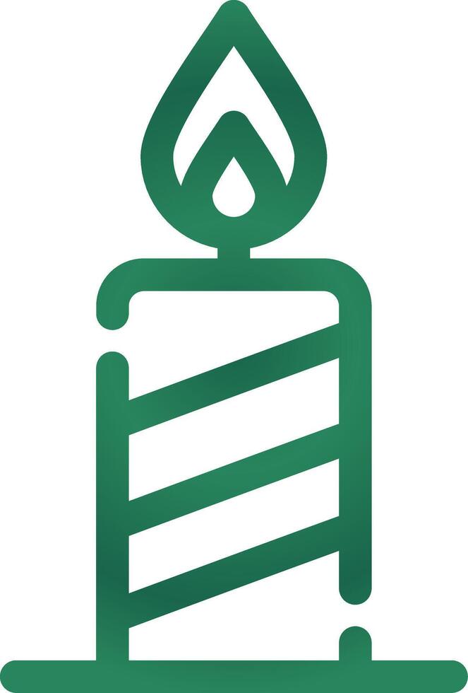 Candle Creative Icon Design vector