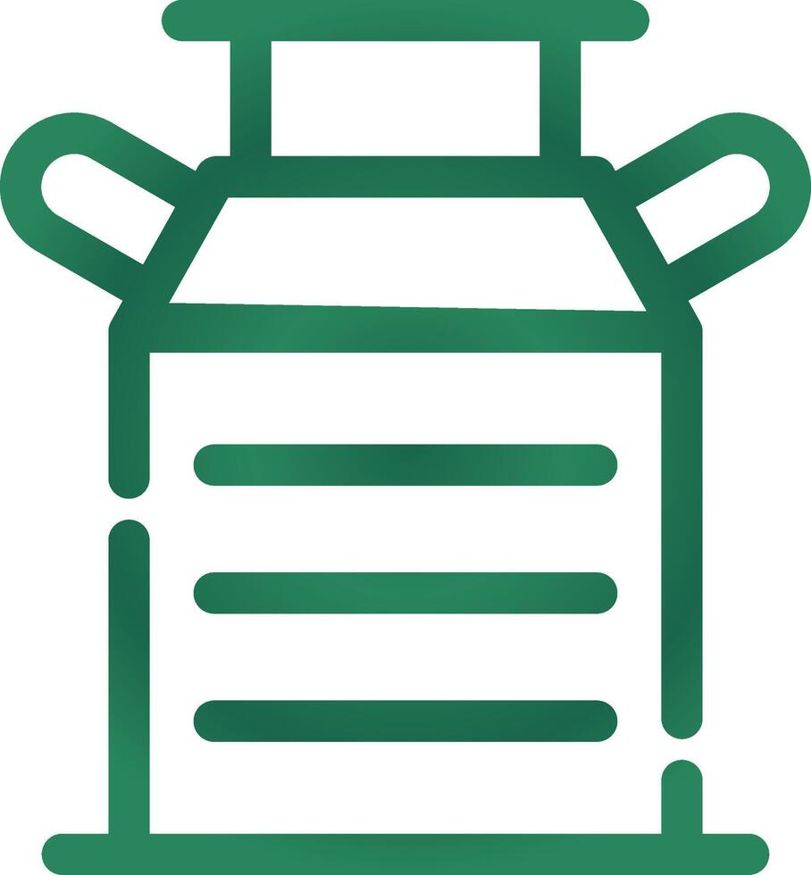 Milk Tank Creative Icon Design vector