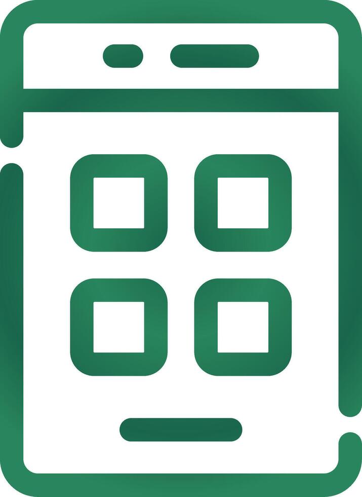 Grid Creative Icon Design vector