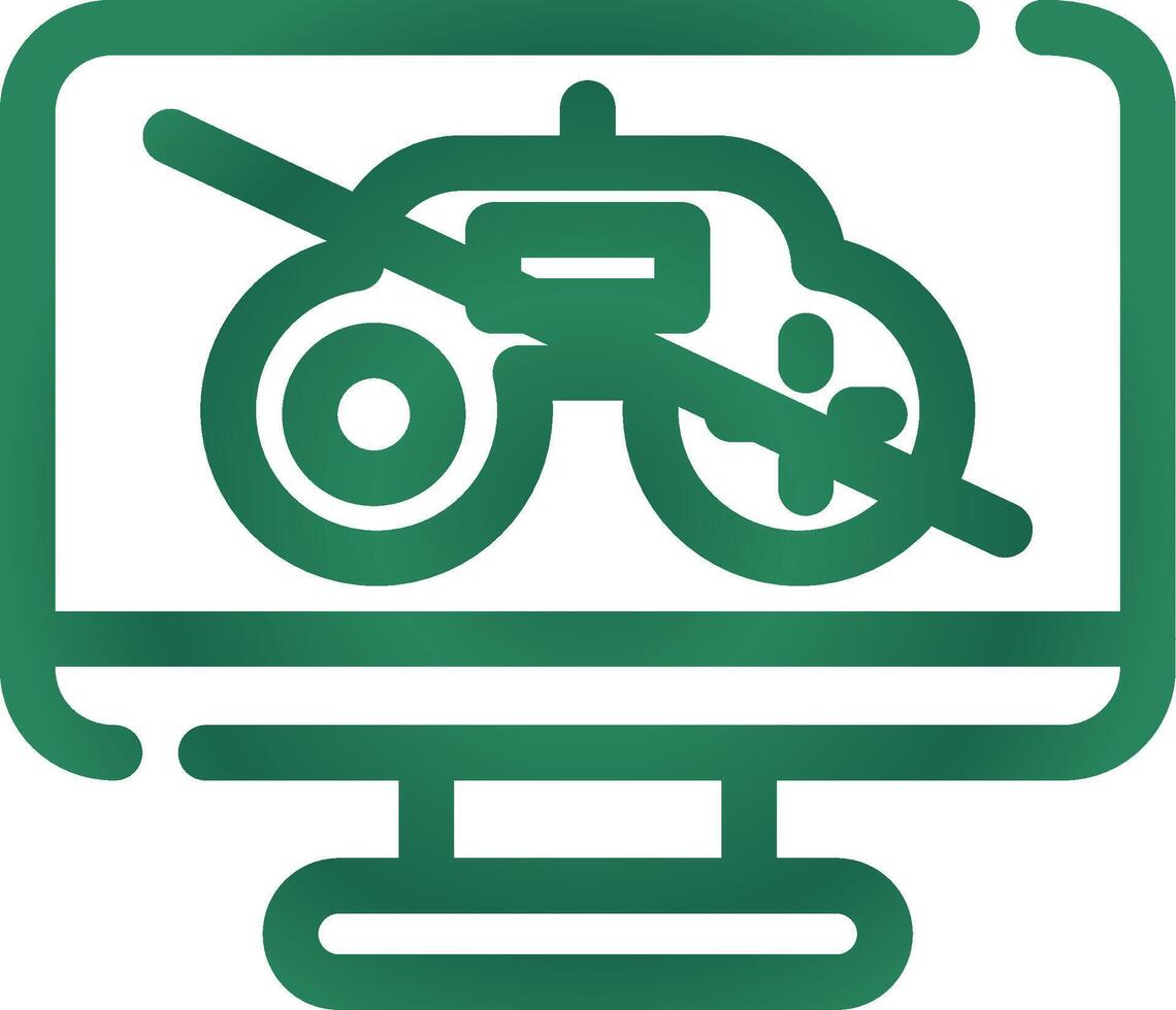 Game Disconnect Creative Icon Design vector