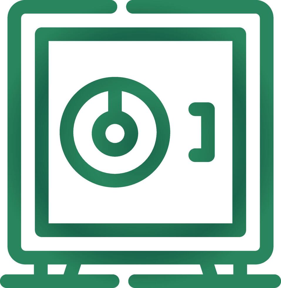 Strongbox Creative Icon Design vector
