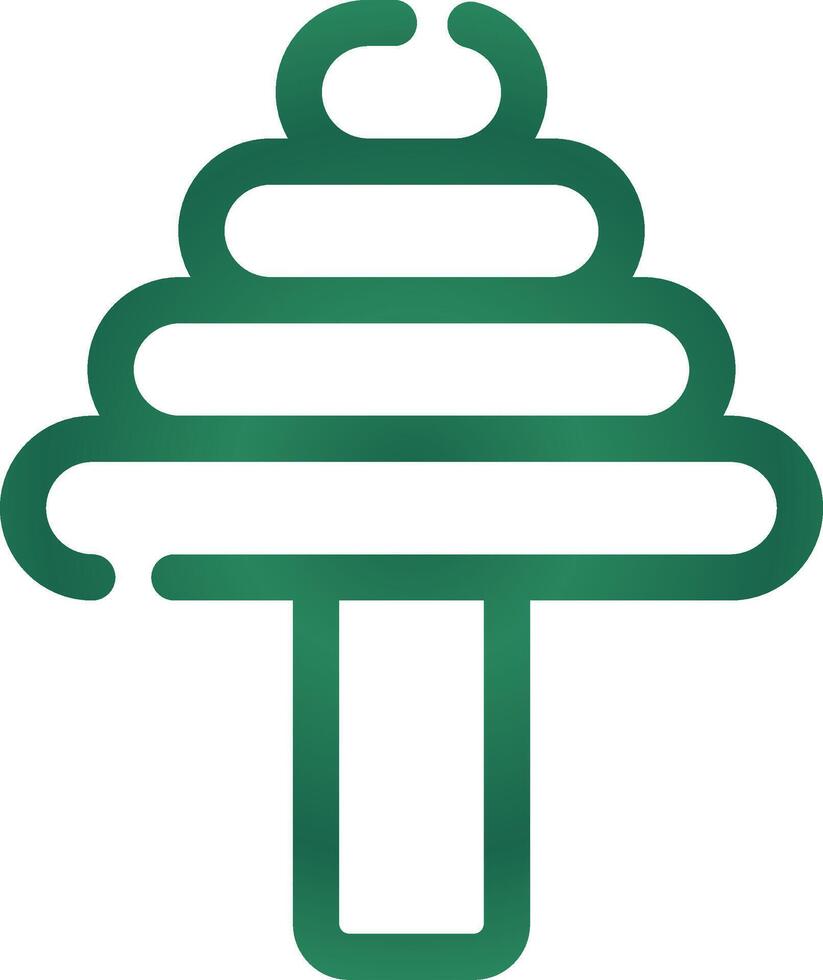 Edge Step Drill Creative Icon Design vector