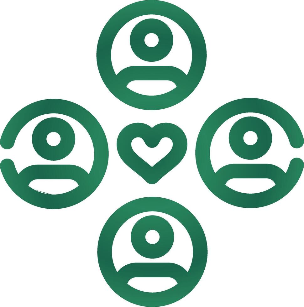 Community Creative Icon Design vector