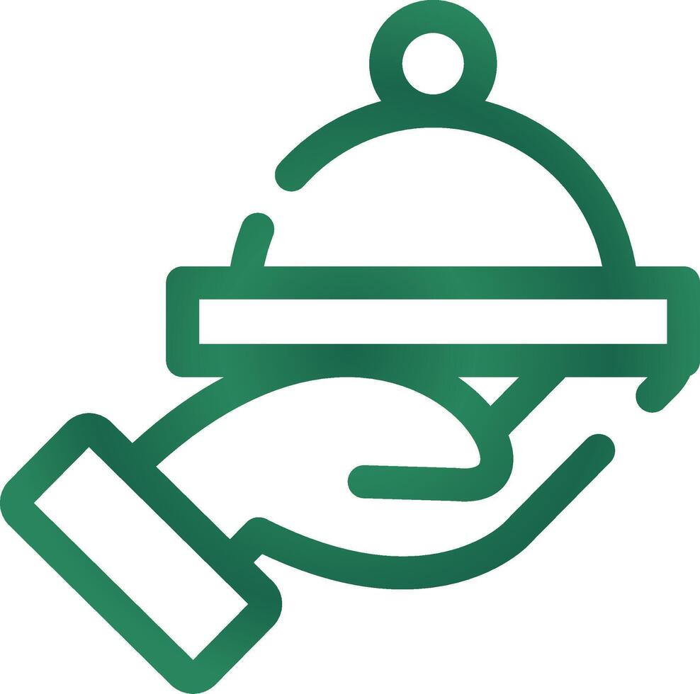 Room Service Creative Icon Design vector