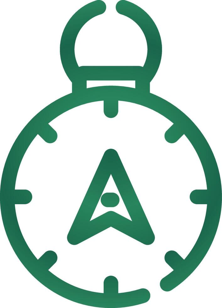Compass Creative Icon Design vector