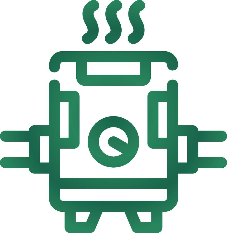 Water Heater Creative Icon Design vector