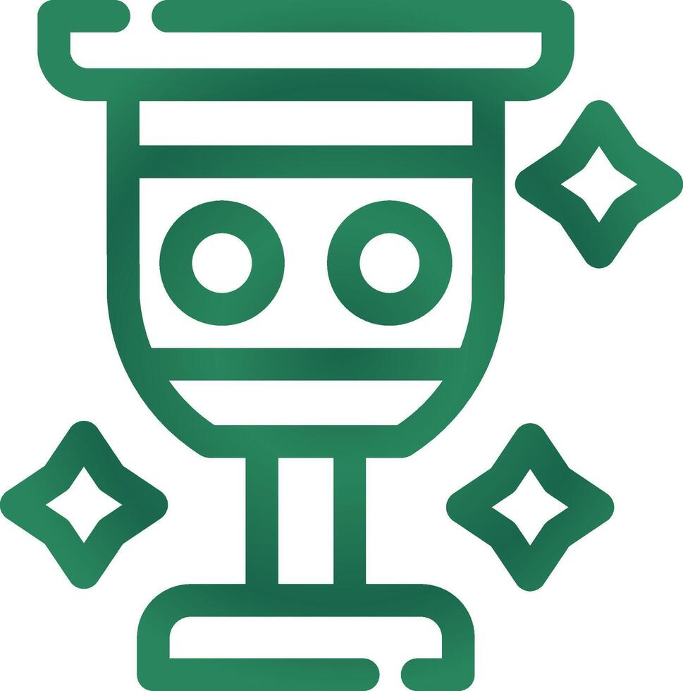 Goblet Creative Icon Design vector