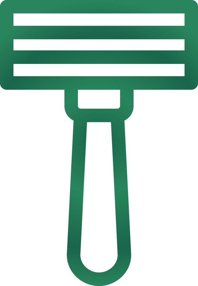 Razor Blade Creative Icon Design vector