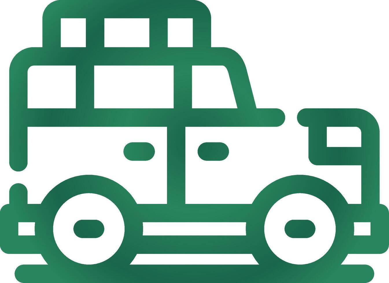Suv Creative Icon Design vector