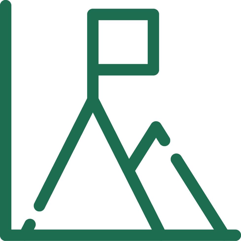 Triangle Bar Creative Icon Design vector
